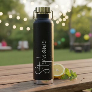 Skript Personalisierter Name Trinkflasche