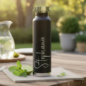 Skript Personalisierter Name Trinkflasche