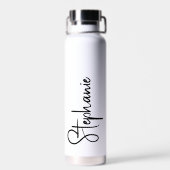 Skript Personalisierter Name Trinkflasche (Rückseite)
