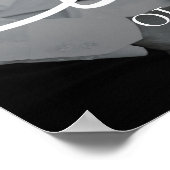 Skript-Poster für benutzerdefiniertes Foto Liebe Poster (Ecke)