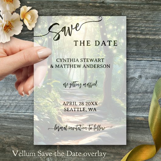 Skript Save the Date Pergament Einladungen