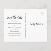 Skript Save the Date Postkarte (Rückseite)