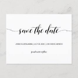 Skript Save the Date Postkarte