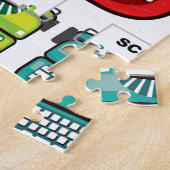 Skript-Schreibmaschine Puzzle (Seite)