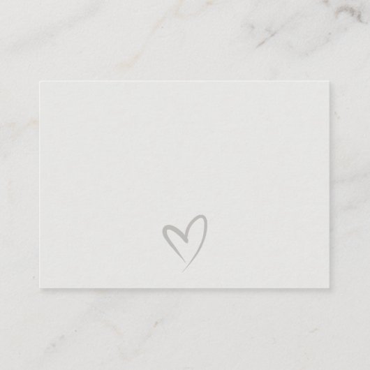 Skript Schwarz-weiße Rezept Anfrage Kinderdusche Begleitkarte (Rückseite)