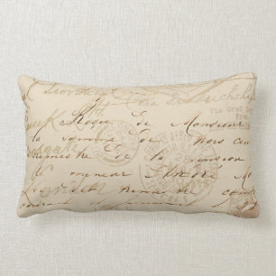 Skript & Stempel Lendenkissen