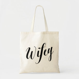 Skript-Tasche Wifey Tragetasche