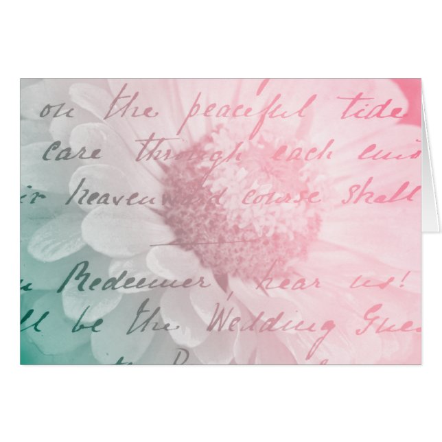 Skript- und Blumenkunst (Vorderseite (Horizontal))