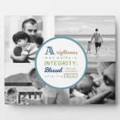 Skript und FotoCollage für Vater Fotoplatte (Vorderseite)