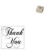 Skript Vielen Dank Gummistempel (Stempel)