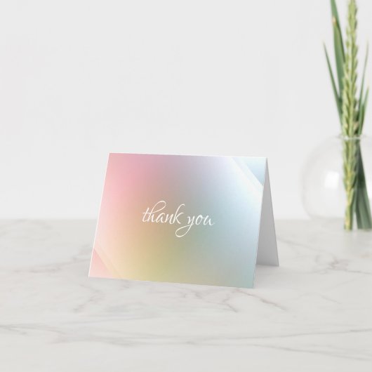 Skript Vielen Dank, moderne Abstrakte Vorlage (Vorderseite)