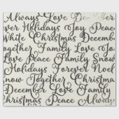 Skript. Weihnachten Geschenkpapier (Flach)