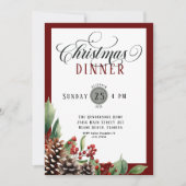 Skript Weihnachtsessen Einladung (Vorderseite)