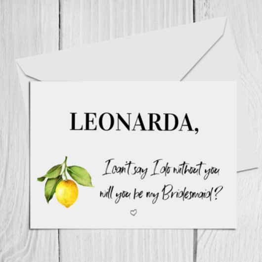 Skript Werden Sie meine Bridesmaid-Karte sein? Einladung