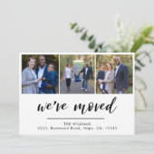 Skript Wir haben 3 Foto Moving Ankündigung verscho (Stehend Vorderseite)