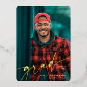 Skript zwei Foto Abschluss Ankündigung untersuchen (Vorderseite)