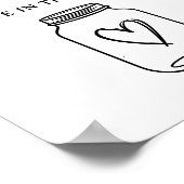 Skriptangabe Wie viele Candies sind im Jar-Zeichen Poster (Ecke)