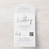 Skriptbereich für den Namen einzelner Gast-Adresse All In One Einladung (Innen Boden)