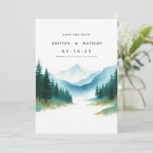 Skriptberg Save The Date (Stehend Vorderseite)