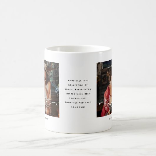 Skriptbestie Foto Keepake & Quote-Geschenk Kaffeetasse (Mittel)