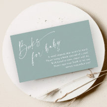 Skriptbücher für eine neutrale Baby-Dusche