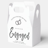 Skriptbuchstaben für eine Vertragspartei | Round P Geschenkschachtel (Geöffnet)