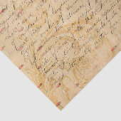 Skriptdekoupage Paper Antiker Stil Seidenpapier (Ausschnitt)