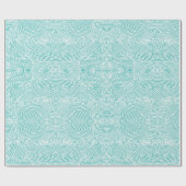 Skriptdrucke - Red Wrapping Paper Geschenkpapier (Flach)