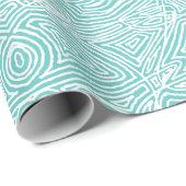 Skriptdrucke - Red Wrapping Paper Geschenkpapier (Rolleneckpunkt)