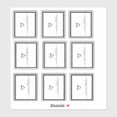 Skripte für die Pantry-Organisation Aufkleber (Blatt)