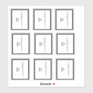 Skripte für die Pantry-Organisation Aufkleber