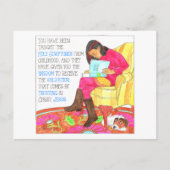 Skripte Inspirationskarte Postkarte (Vorderseite)