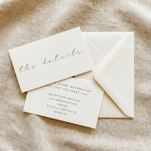 Skripteffekt, die Details weißer Hintergrund Begleitkarte