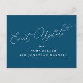 Skriptereignisaktualisierung Postkarte (Vorderseite)