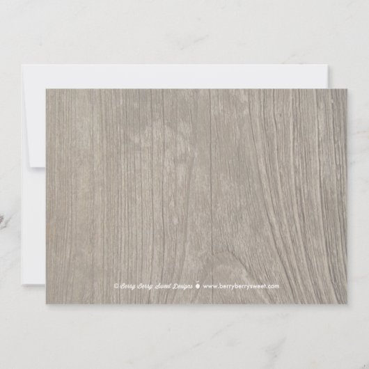 Skriptereihen drehen speichert die Datumskarte Save The Date (Rückseite)