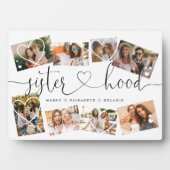 Skripterstellung | Geschenk für Schwestern FotoCol Fotoplatte (Vorderseite)