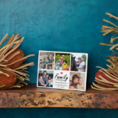 Skriptfamilie ist alles, was Foto Collage Keepake Fotoplatte (Seite)