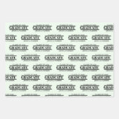 Skriptgeometrie für Graduate Geschenkpapier Set (Vorderseite)