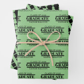 Skriptgeometrie für Graduate Geschenkpapier Set (Beispiel)