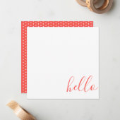 SkriptHallo Mitteilungskarte (Vorderseite/Rückseite Beispiel)