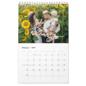 Skriptkalender für benutzerdefinierte Fotos der 20 Kalender (Feb 2027)