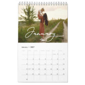 Skriptkalender für benutzerdefinierte Fotos der 20 Kalender (Jan 2027)