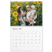 Skriptkalender für benutzerdefinierte Fotos der 20 Kalender (Feb 2027)