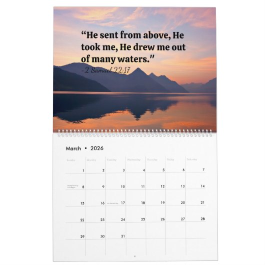 Skriptkalender Kalender (Mär 2026)