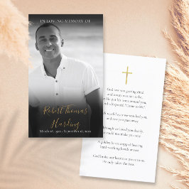 Skriptkarten für das Schwarz-Weiß-Foto Visitenkarte