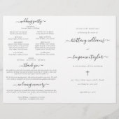 Skriptkatholische Hochzeit mit Massenprogramm (Vorderseite)