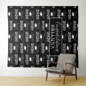 Skriptklasse 2020 Muster Abschluss Foto Prop. Wandteppich (Beispiel (Horizontal))