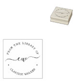 Skriptmonogramm aus der Bibliothek Gummistempel (Stempel)