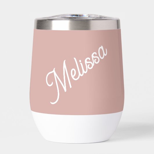 Skriptmonogramm, rot, rot (Vorderseite)