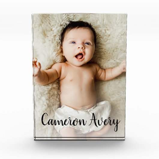 Skriptname Baby Vertikales Foto (Vorderseite)